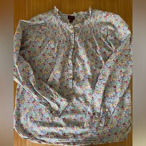 J.Crew x Liberty Fabric floral blouse - Size 6